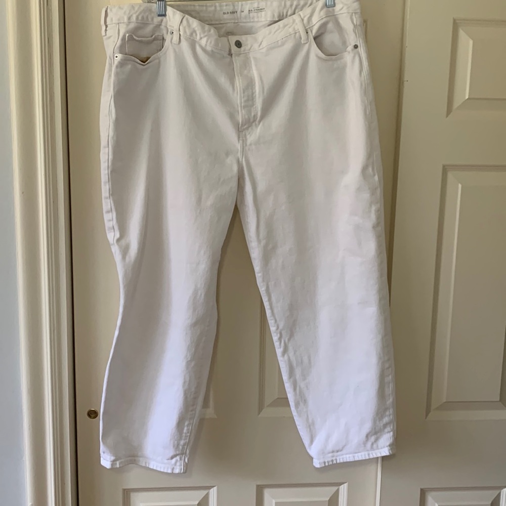 White jeans